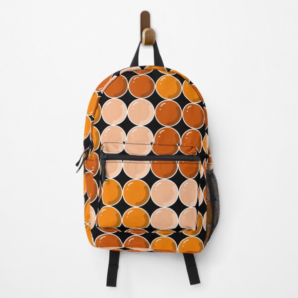 Item preview, Modern Orange Bubble Circle Seamless Pattern designed and sold by Aries Creation Store.