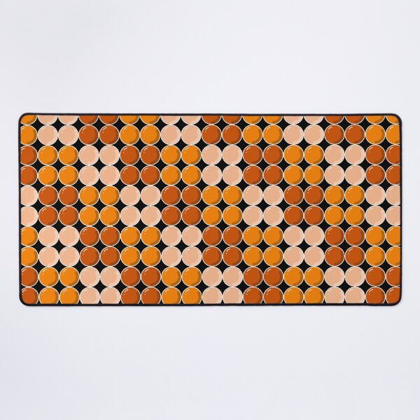 Item preview, Modern Orange Bubble Circle Seamless Pattern designed and sold by Aries Creation Store.