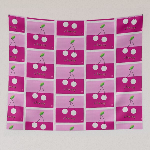 Item preview, Cute Cherry Crayon Illustration designed and sold by tammist.