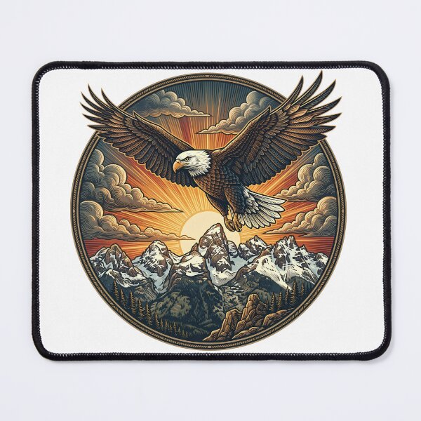 Item preview, Cosmic Liberty Bald Eagle Art designed and sold by pohapoha181.