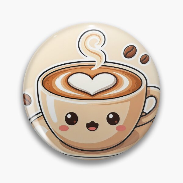 Item preview, Kawaii Coffee Cup Espresso Express Yourself designed and sold by C-Plus-Home.