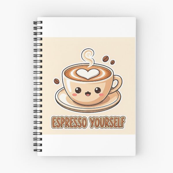 Item preview, Kawaii Coffee Cup Espresso Express Yourself designed and sold by C-Plus-Home.