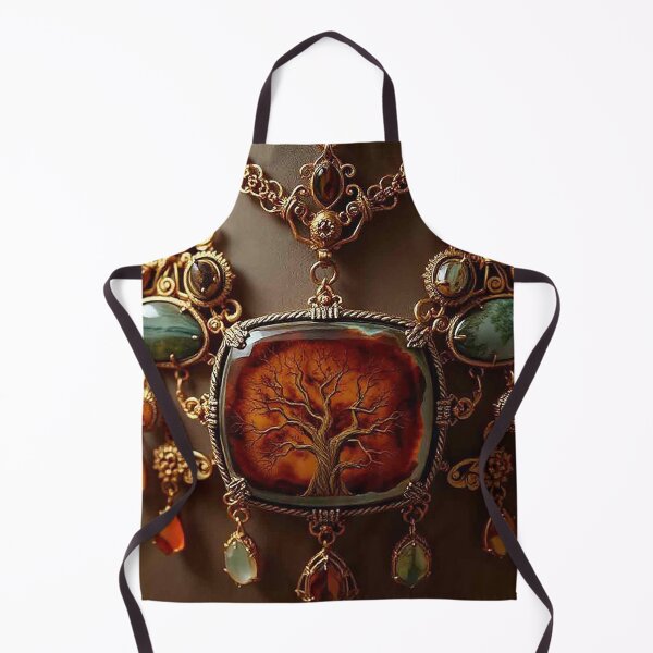 Item preview, Elegant Gold Tree of Life Necklace Design designed and sold by MFMart.