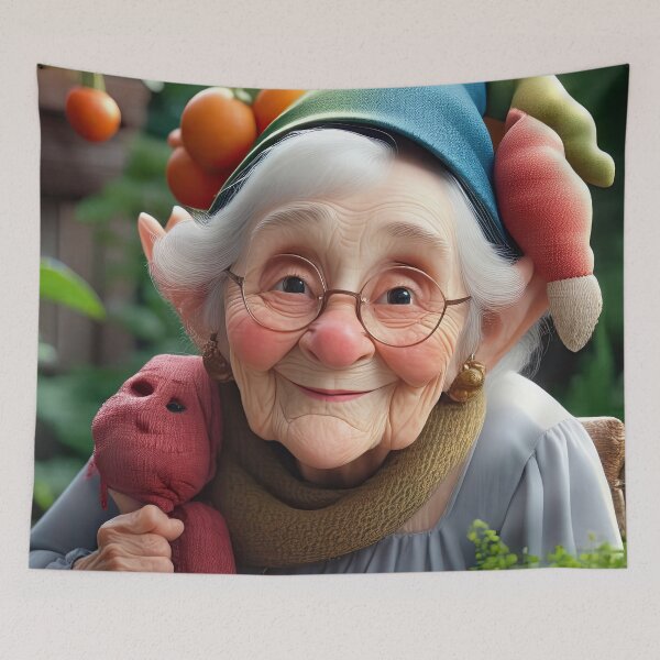 Item preview, Old Fart as a Garden Gnome designed and sold by Colin Bentham.