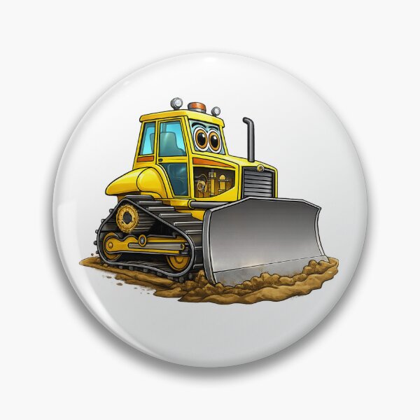 Artikelvorschau, Gelber Bulldozer-Karton entworfen und verkauft von Scott Hayes.