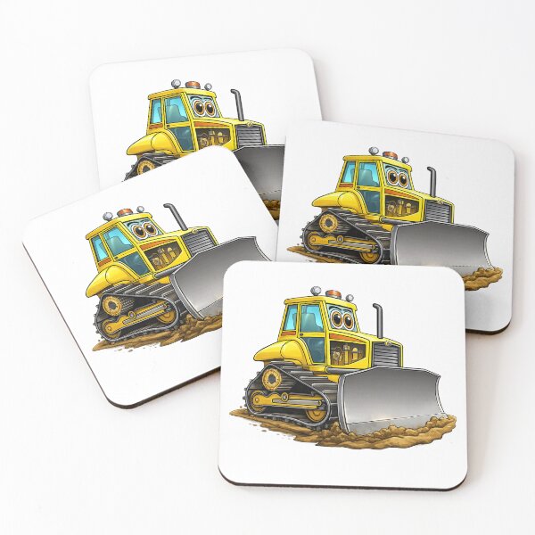Item preview, Yellow Bulldozer Cartton designed and sold by Scott Hayes.