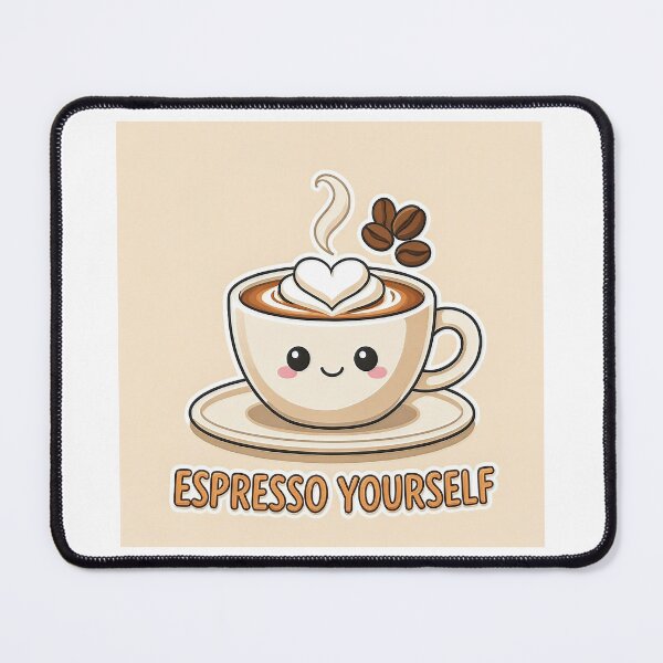 Item preview, Copy of Kawaii Coffee Cup Espresso Express Yourself designed and sold by C-Plus-Home.