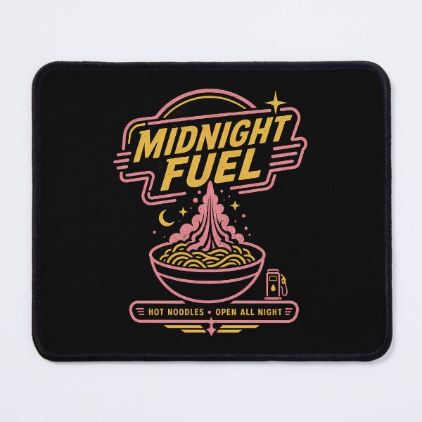 Item preview, Midnight Fuel & Noodle Bar Neon Emblem designed and sold by agearb.