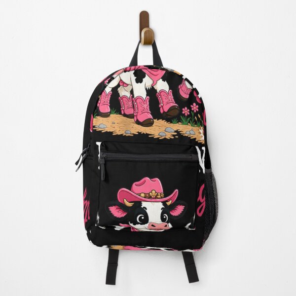 Item preview, Walking By Faith Tripping Constantly Funny Cute Pink Cowgirl Western Cows designed and sold by PhocoNibict.