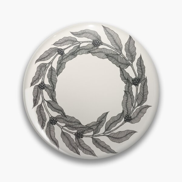 Item preview, Vintage Botanical Wreath Illustration designed and sold by tammist.