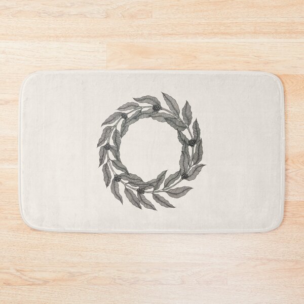 Item preview, Vintage Botanical Wreath Illustration designed and sold by tammist.