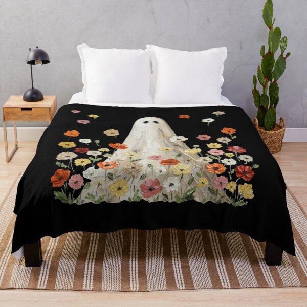 Item preview, Wildflowers Ghost Western Halloween retro Spooky gift designed and sold by Amzkao.