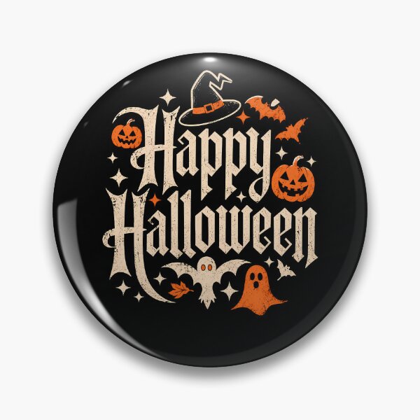 Item preview, Happy Halloween spooky design for festive vibes designed and sold by rafaeltto.