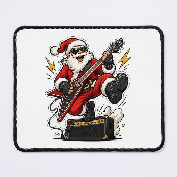 Item preview, Santa Rockstar designed and sold by DailyQuestPrint.