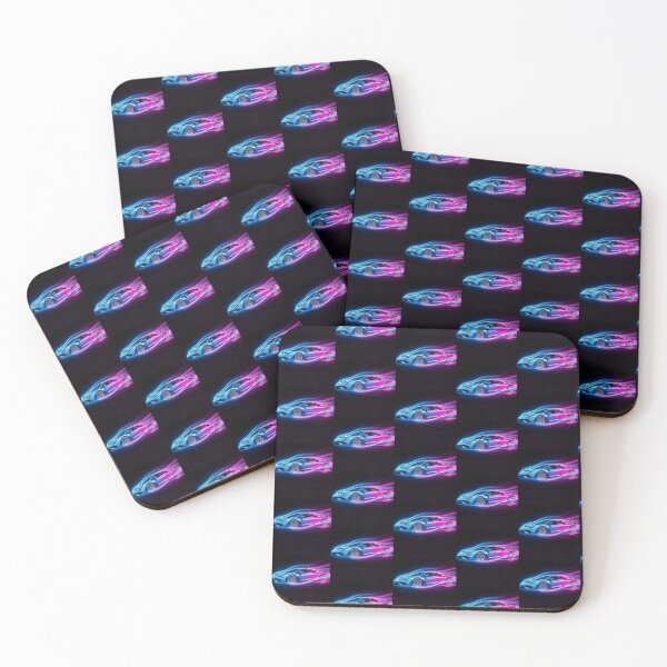 Item preview, Neon light trails racing art designed and sold by Nexus Space.