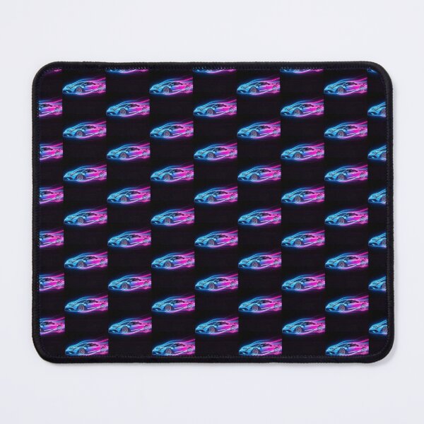 Item preview, Neon light trails racing art designed and sold by Nexus Space.