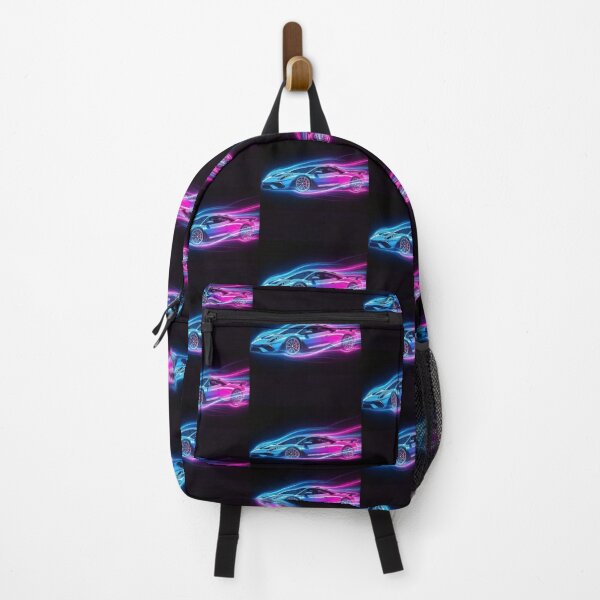 Item preview, Neon light trails racing art designed and sold by Nexus Space.