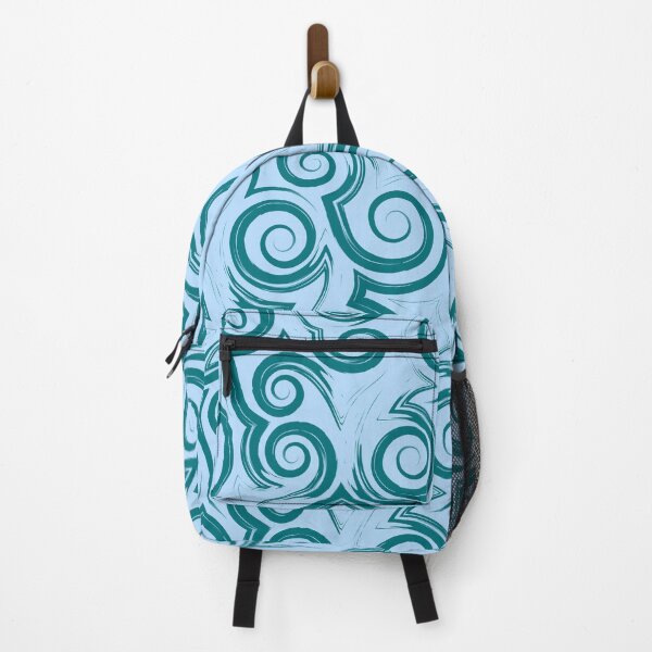Item preview, Teal Tribal Swirl Seamless Pattern designed and sold by Jyoti Digital Artist.
