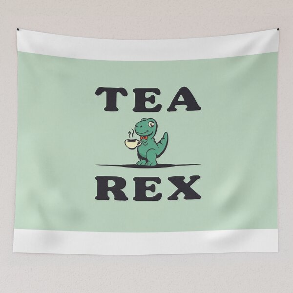 Item preview, Green T-Rex Teacup Tea designed and sold by C-Plus-Home.