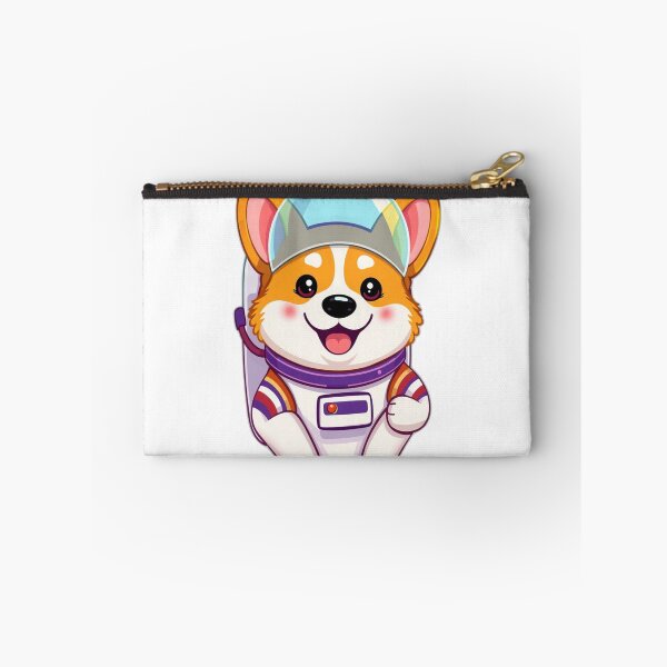 Aperçu de l'œuvre Illustration vibrante d'un adorable corgi astronaute créée et vendue par Shadow-Stone.