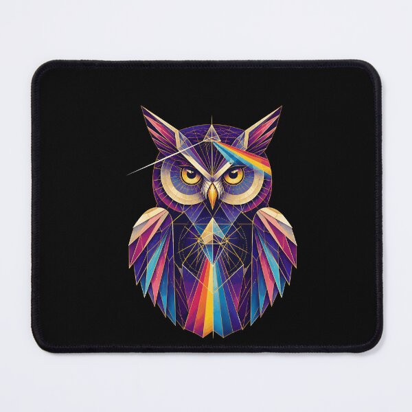 Item preview, Spectral Owl Prism and Optics Illustration designed and sold by BoyleDesignShop.
