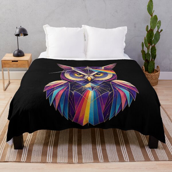 Item preview, Spectral Owl Prism and Optics Illustration designed and sold by BoyleDesignShop.