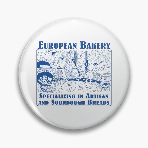Item preview, European Bakery Artisan Sourdough Woodcut Art Logo designed and sold by LuislpArt.