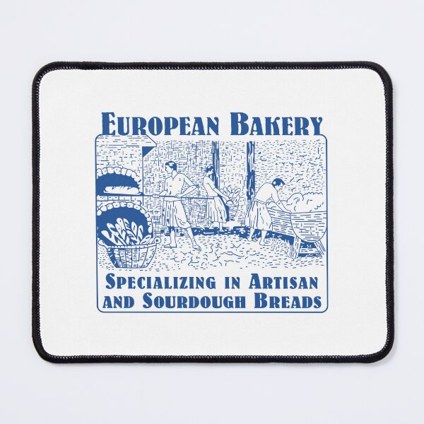 Item preview, European Bakery Artisan Sourdough Woodcut Art Logo designed and sold by LuislpArt.