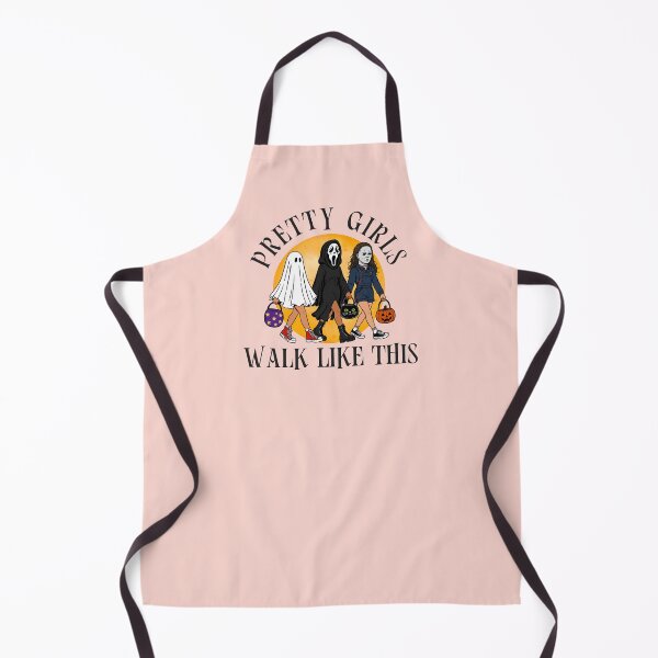 Item preview, Pretty Girls Walk Like This Halloween Horror Characters designed and sold by LunarDesignzz.
