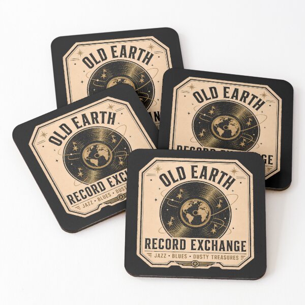 Item preview, Old Earth Record Exchange Crate Label designed and sold by agearb.