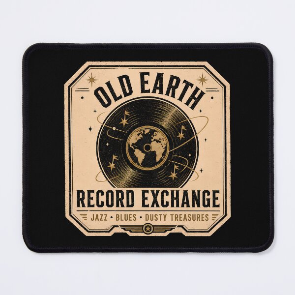Item preview, Old Earth Record Exchange Crate Label designed and sold by agearb.