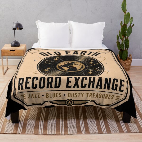 Item preview, Old Earth Record Exchange Crate Label designed and sold by agearb.