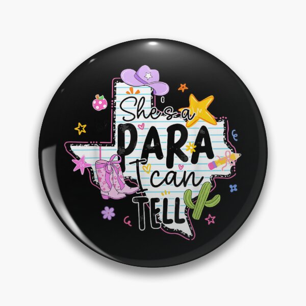 Item preview, She Is A Para I Can Tell Texas Paraprofessional Back To School designed and sold by ObukiLantara.