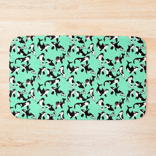 Item preview, Orca Party in Teal designed and sold by She’s The Boss.