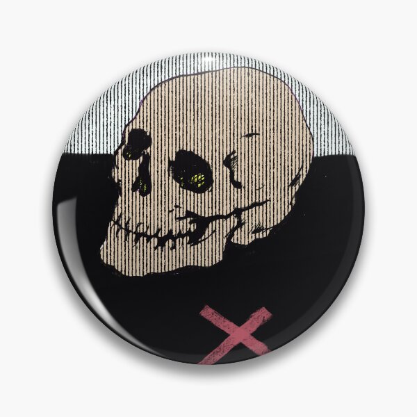 Item preview, Rainbow Glitch Skull with Colorful X №2 designed and sold by MikZviagin.