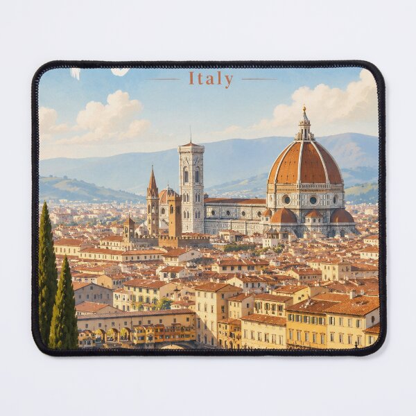 Item preview, Florence Italy Travel Poster designed and sold by Sasas Design.