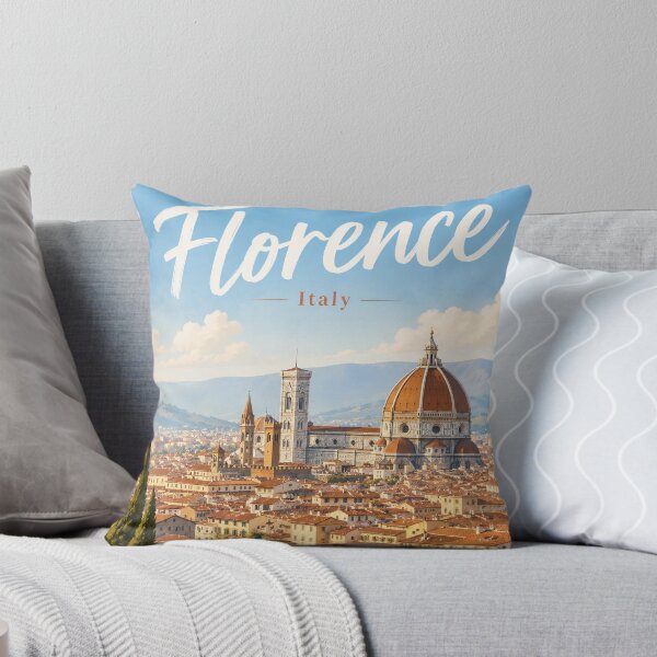 Item preview, Florence Italy Travel Poster designed and sold by Sasas Design.