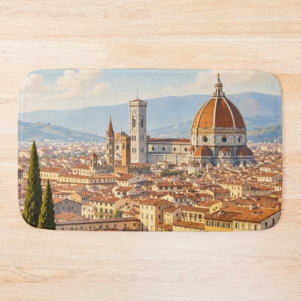 Item preview, Florence Italy Travel Poster designed and sold by Sasas Design.