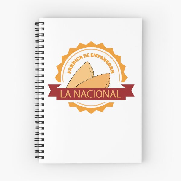 Item preview, La Nacional Fabrica de Empanadas Vintage Stamp Logo designed and sold by LuislpArt.