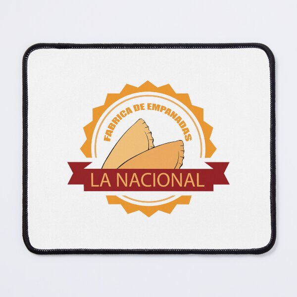 Item preview, La Nacional Fabrica de Empanadas Vintage Stamp Logo designed and sold by LuislpArt.