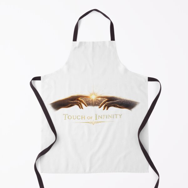 Item preview, Touch of Infinity | Golden Hands Cosmic Connection Spiritual T-Shirt designed and sold by CalmMandala.