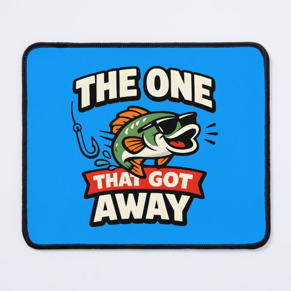 Item preview, The One That Got Away – Funny Fish Sunglasses Fishing Humor Retro Gift designed and sold by Artycom.