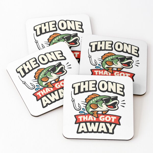 Item preview, The One That Got Away – Funny Fish Sunglasses Fishing Humor Retro Gift designed and sold by Artycom.
