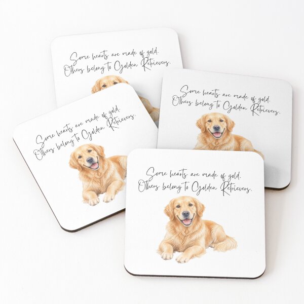 Item preview, Golden Retriever Quote designed and sold by MoonMonkeyNbear.