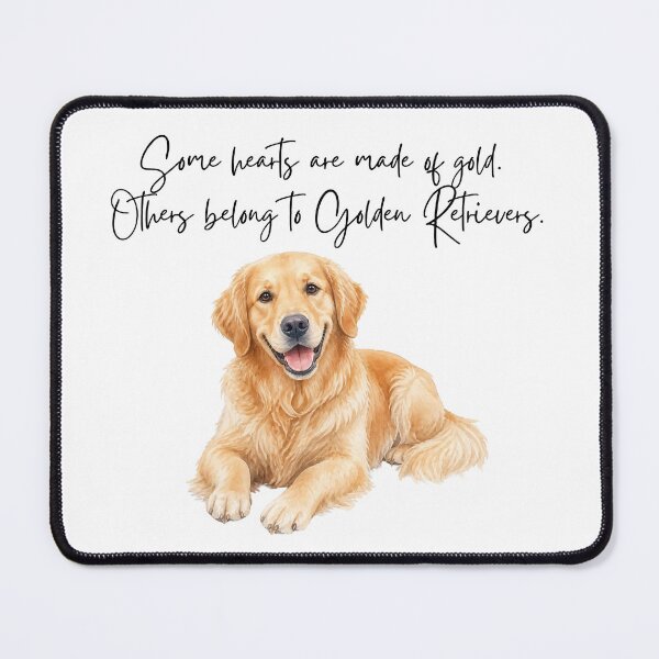 Item preview, Golden Retriever Quote designed and sold by MoonMonkeyNbear.