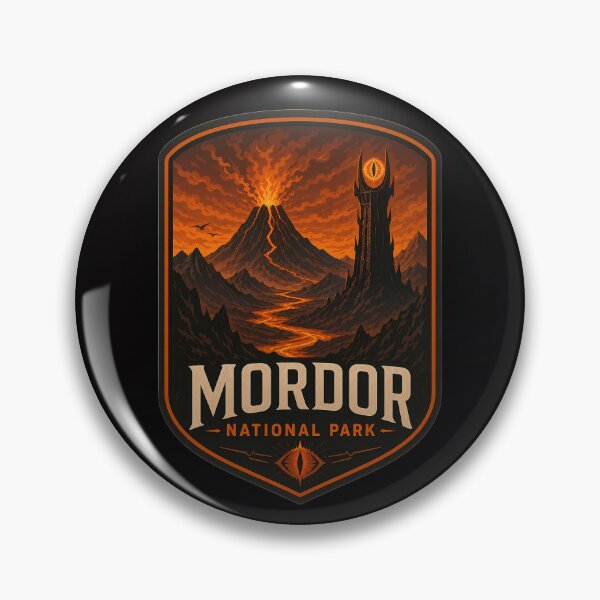 Item preview,  Mordor National Park designed and sold by FrontierCosmic.