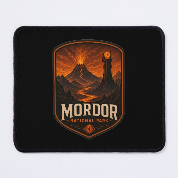 Item preview, Mordor National Park designed and sold by FrontierCosmic.