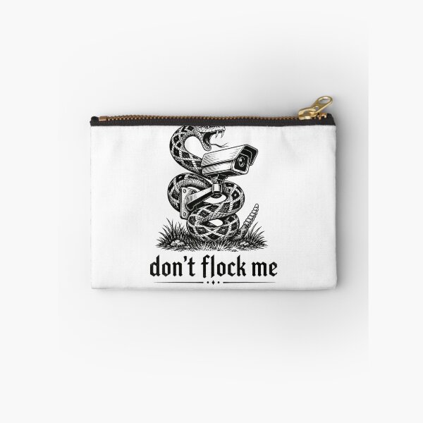 Item preview, Dont Flock Me Black Vintage Anti Surveillance Camera Snake Privacy Satire designed and sold by PhocoNibict.