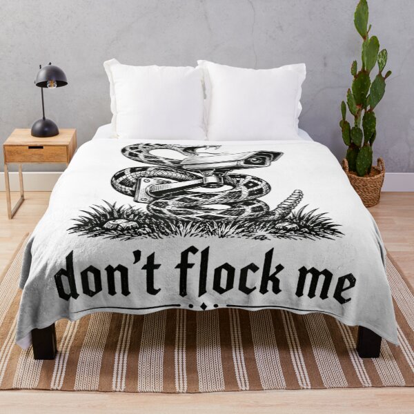 Item preview, Dont Flock Me Black Vintage Anti Surveillance Camera Snake Privacy Satire designed and sold by PhocoNibict.