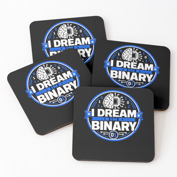 Item preview, I dream in binary designed and sold by FreshPixelArt.